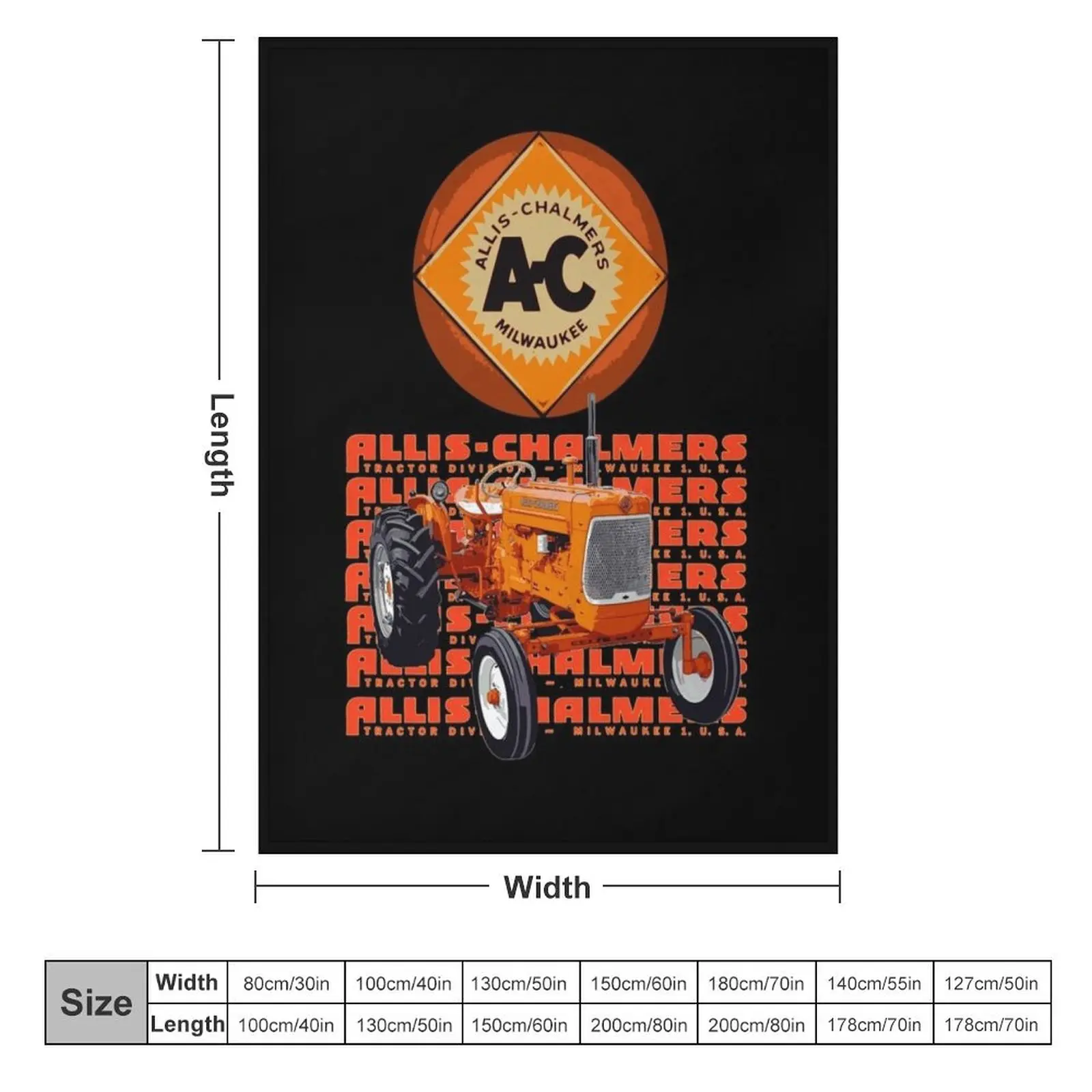 Allis-Chalmers Throw Blanket Luxury Weighted Blankets