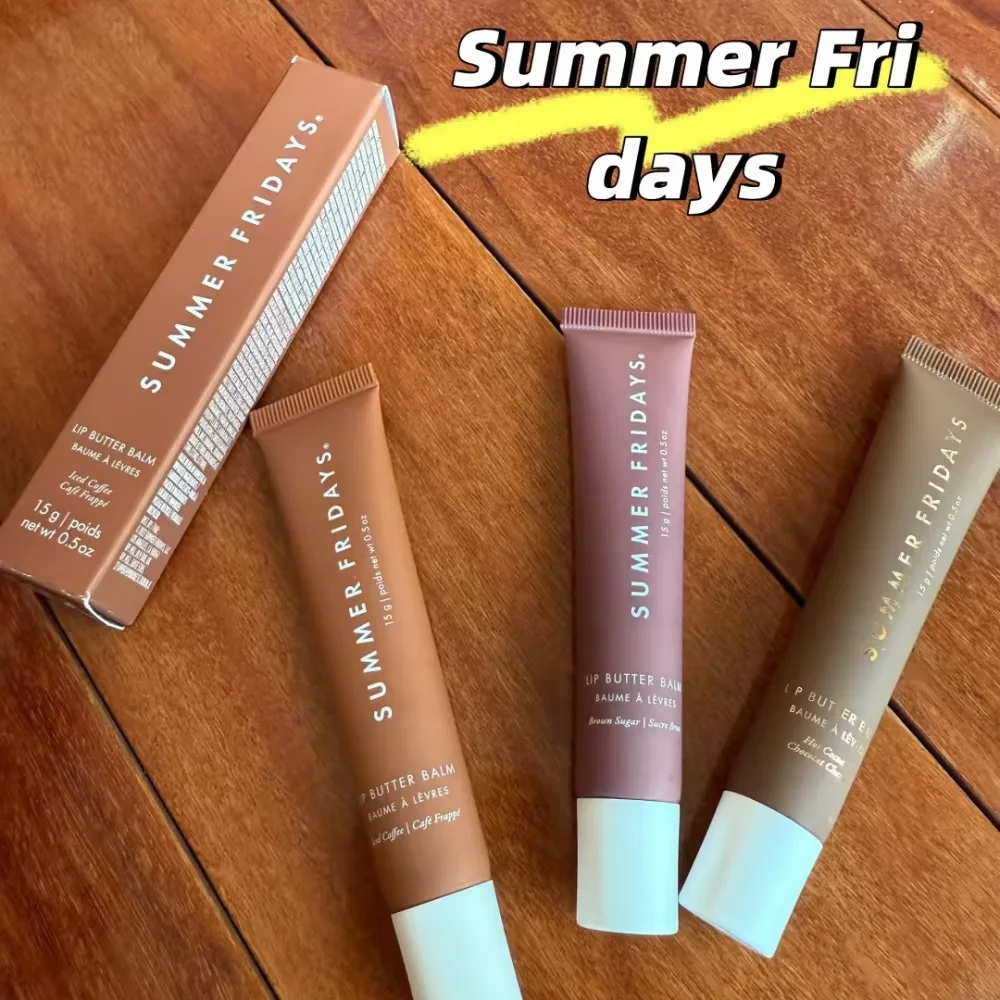 Fridays estivi Tubo morbido Specchio Lucidalabbra Olio per labbra Idratante Lucidalabbra trasparente Cura delle labbra originale Colorato Trucco quotidiano per le donne