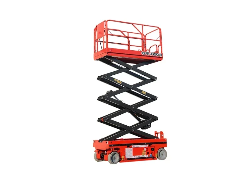 New Electric Hydraulic Scissor Lifting Platform 320kg Capacity 3m-14m Lifting Heights Featuring Gear Bearing PLC Motor Engine