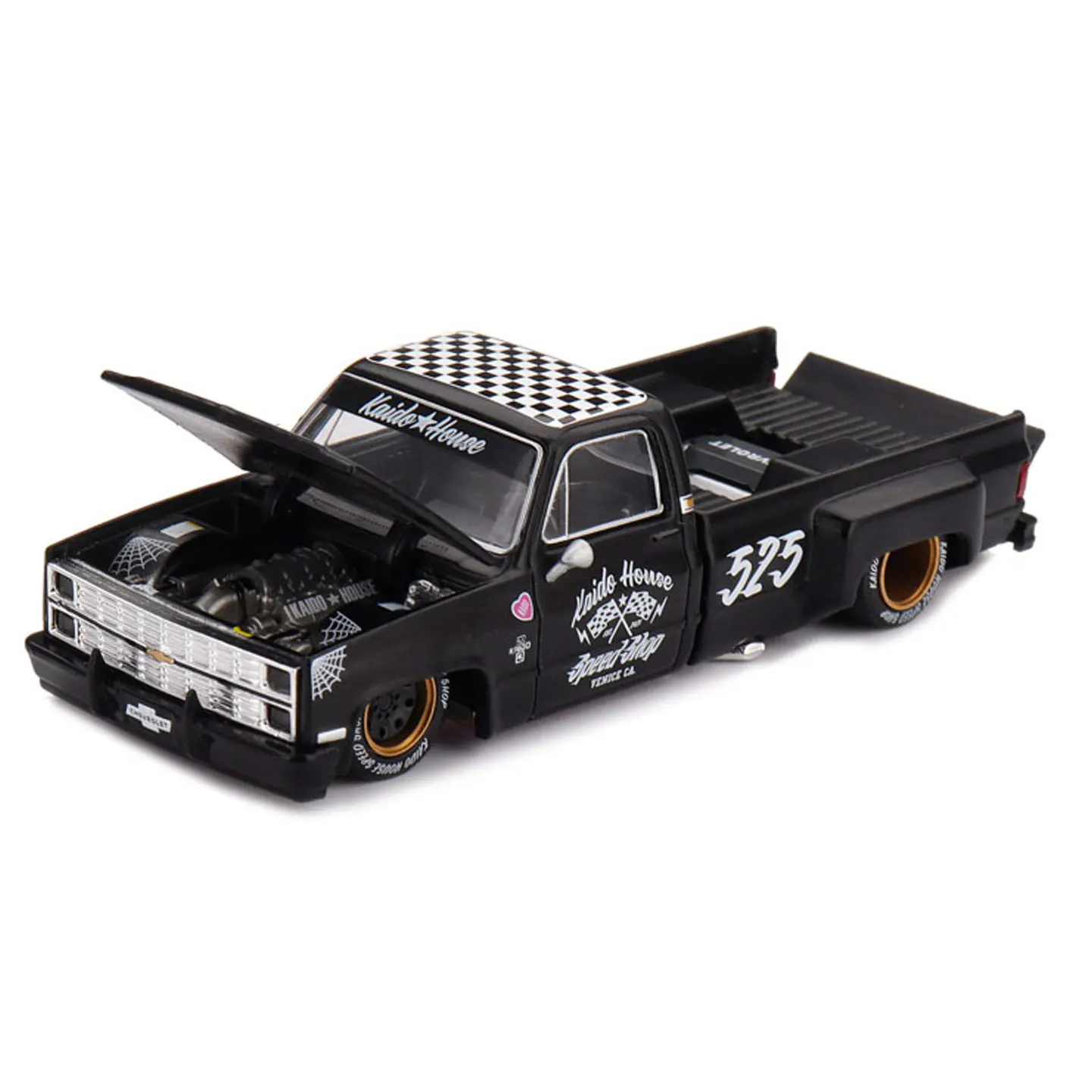 In stock 1:64 new product Kaido House Solod Chevrolet Silverado #236 alloy die-cast static car model, limited edition, gift,