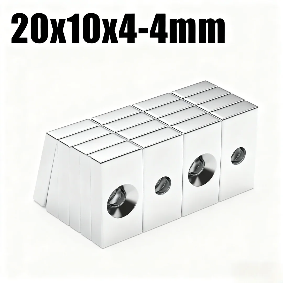 20x10x4-4mm iman Refrigerator Magnets DIY Office Whiteboard Workshop