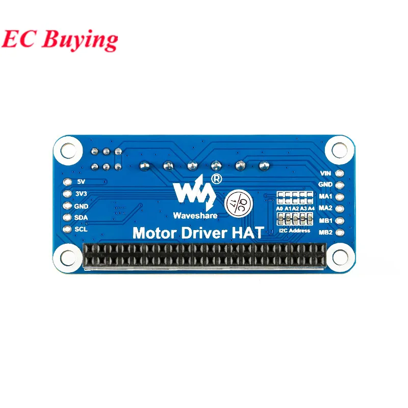 Motor Driver Board Module Shield Expansion Board HAT TB6612FNG PCA9685 I2C IIC Interface for Raspberry Pi 4th Generation 3B 3b+