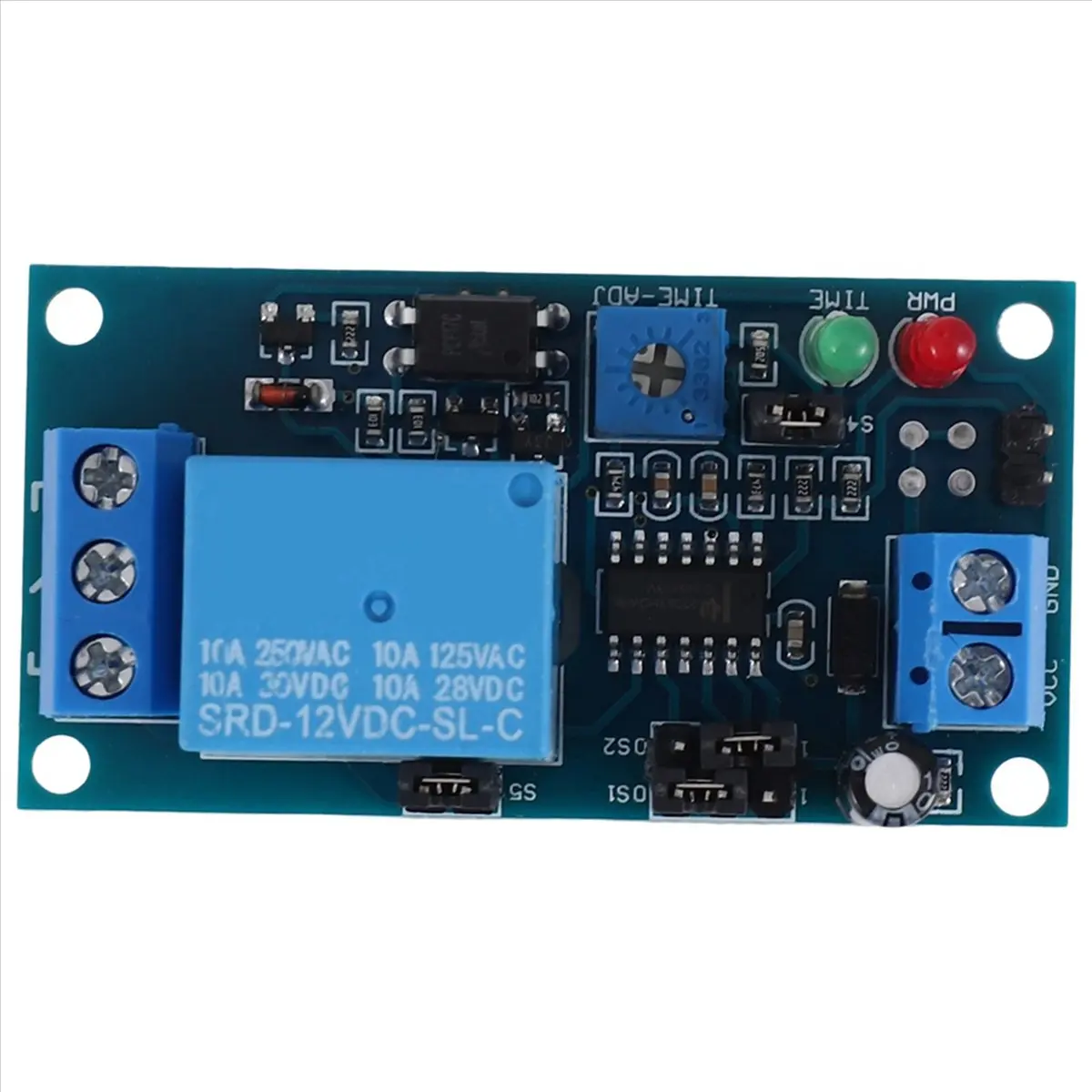 A14G SRD-12VDC-SL-C NC timer with 12V DC timing control