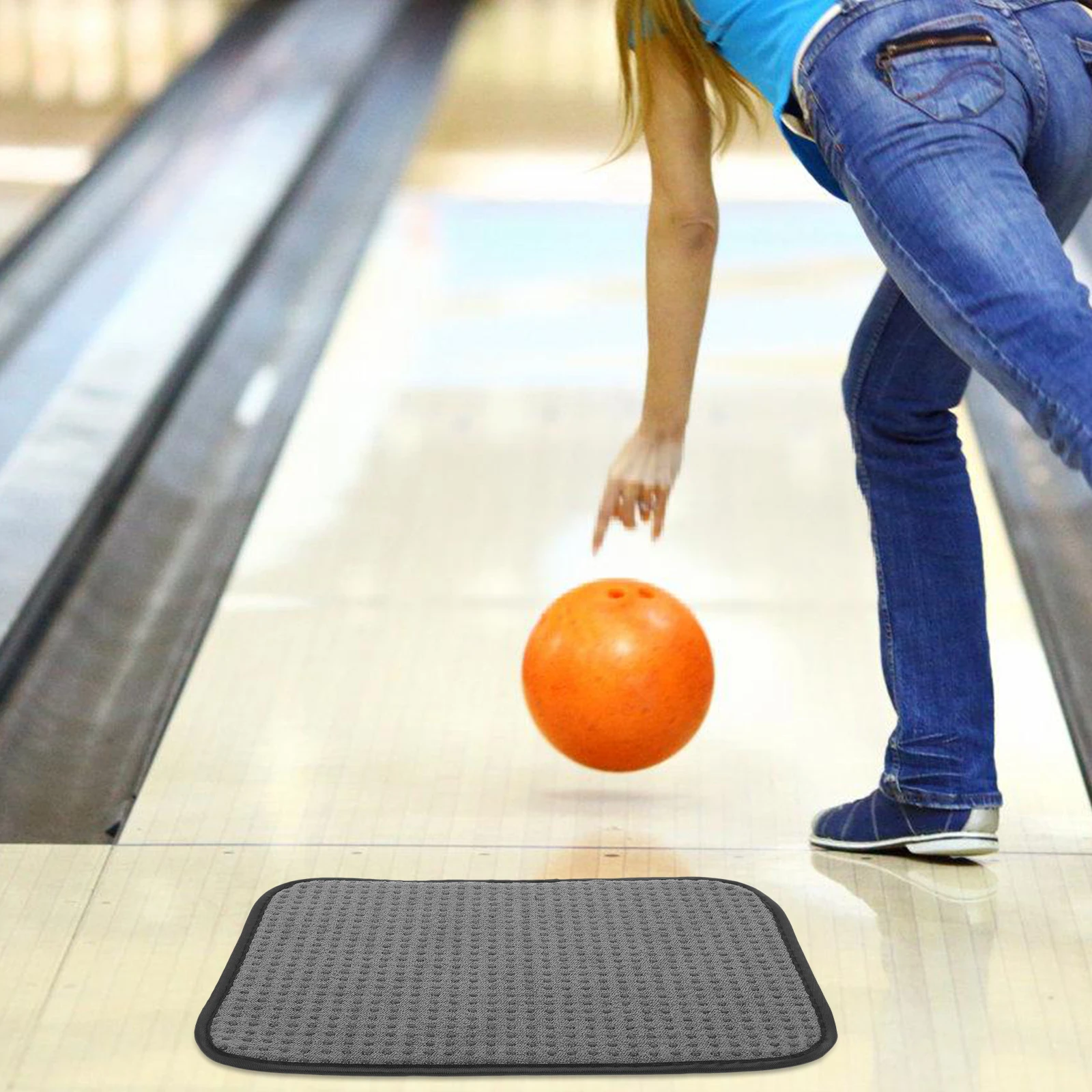 

Polish Anti-slip Pad Cleaning Cloth Non-slip Mat Bowling Ball Sanding Polishing