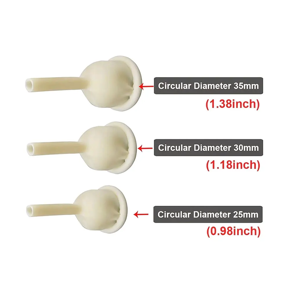 25mm/30mm/35mm Male External Catheter Medical Sterilized Latex Catheter Urine Collector Elderly