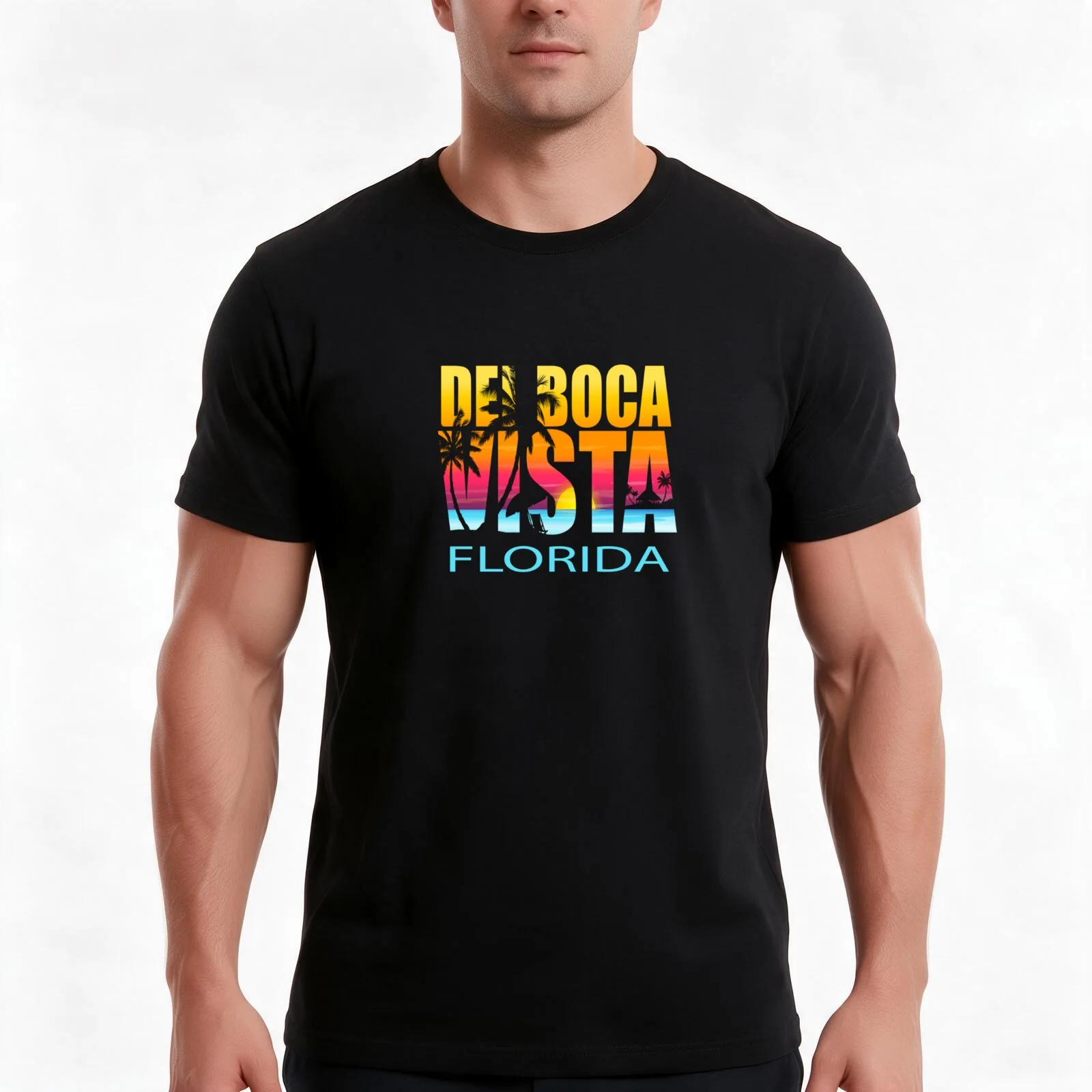 Del Boca Vista - Seinfeld T-Shirt, Summer Casual Cotton Tee, Oversized Streetwear Tops, Vintage Graphic Print, Unisex Men Women