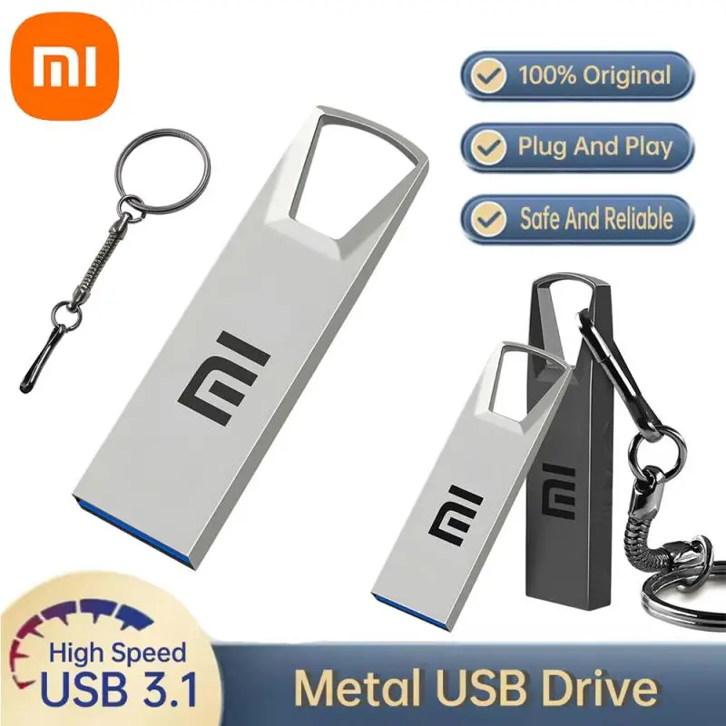 Xiaomi-memoria USB portátil para teléfono móvil y ordenador, memoria USB 3,2 de alta velocidad con interfaz tipo C, transmisión recíproca, 2TB U Disk 1TB