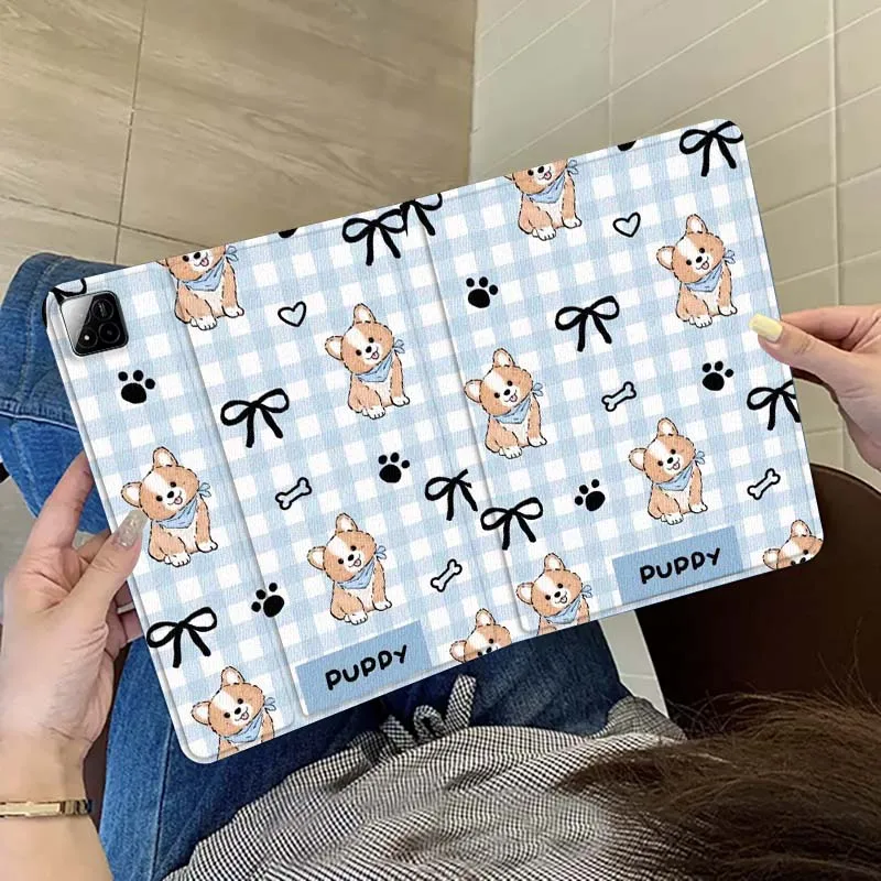 Sausage Dog Anime Tablet Case For Xiaomi Redmi Mi Pad 5 6 6s 7 SE Pro Max Ultra 12.4 12.5 14 inch