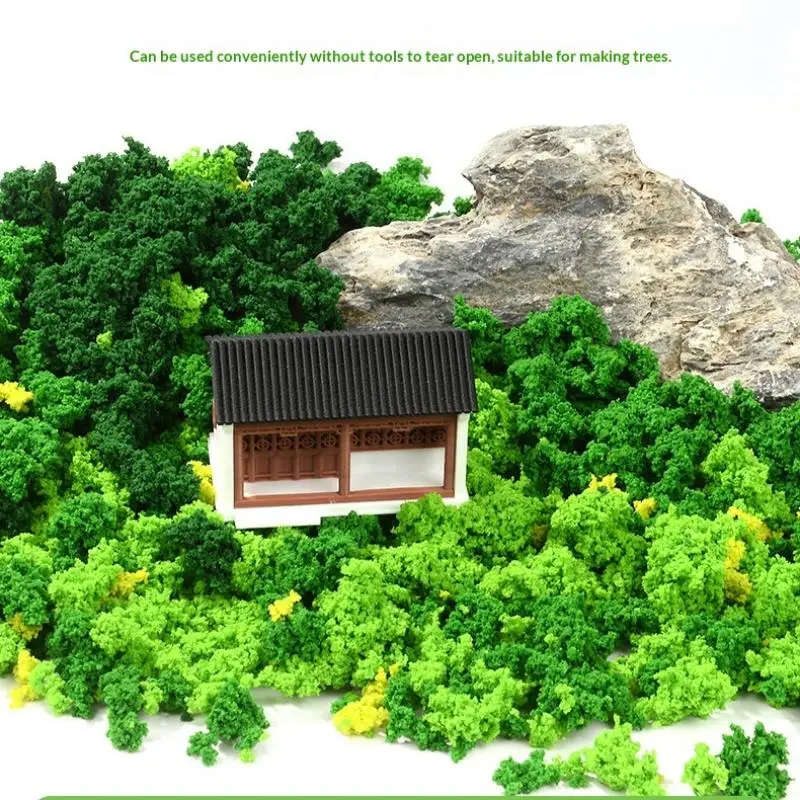 

Sponge Tree Powder for DIY Sand Table Model Simulation Bush Shrub Green Material Scene Decor