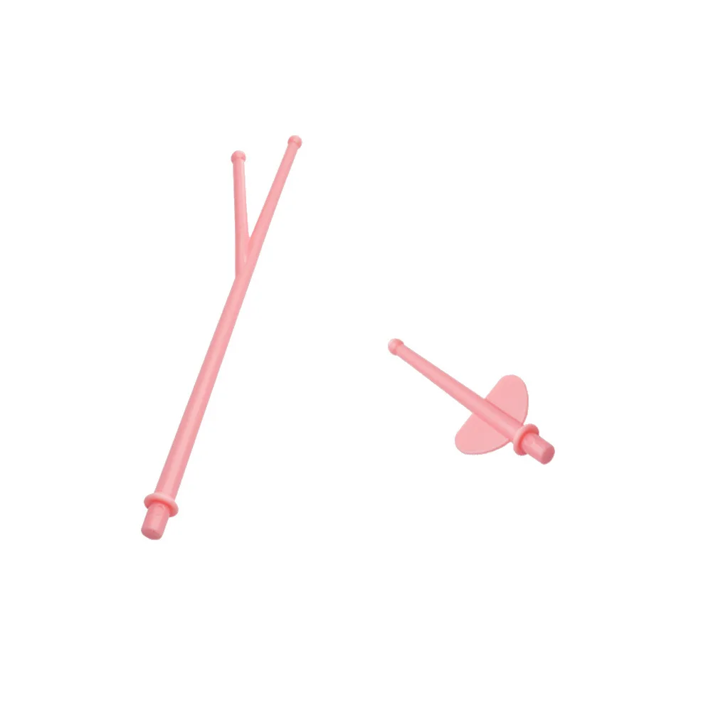 

Baby Bottle Drying Rack Pink Eco-Friendly Plastic Bottle Dryer Stand Flexible Branches Removable Tray Water