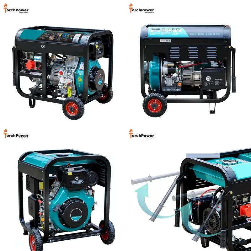 for Top Selling Super Silent 6KW 7KW 8KW 9KW 19KW Diesel Generator Set Soundproof for Farm Use