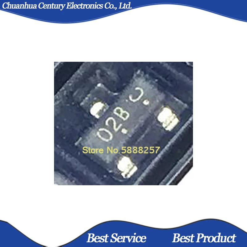 

10 Pcs/Lot LN2302BLT1G 02B SOT23 20V/2.8A New and Original In Stock