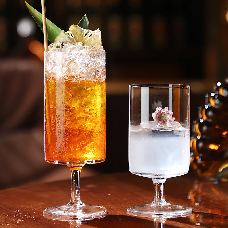 Ultra Thin Cocktail Glasses Juice Water Glass Bar Glass for use as Mixed Drink Glass