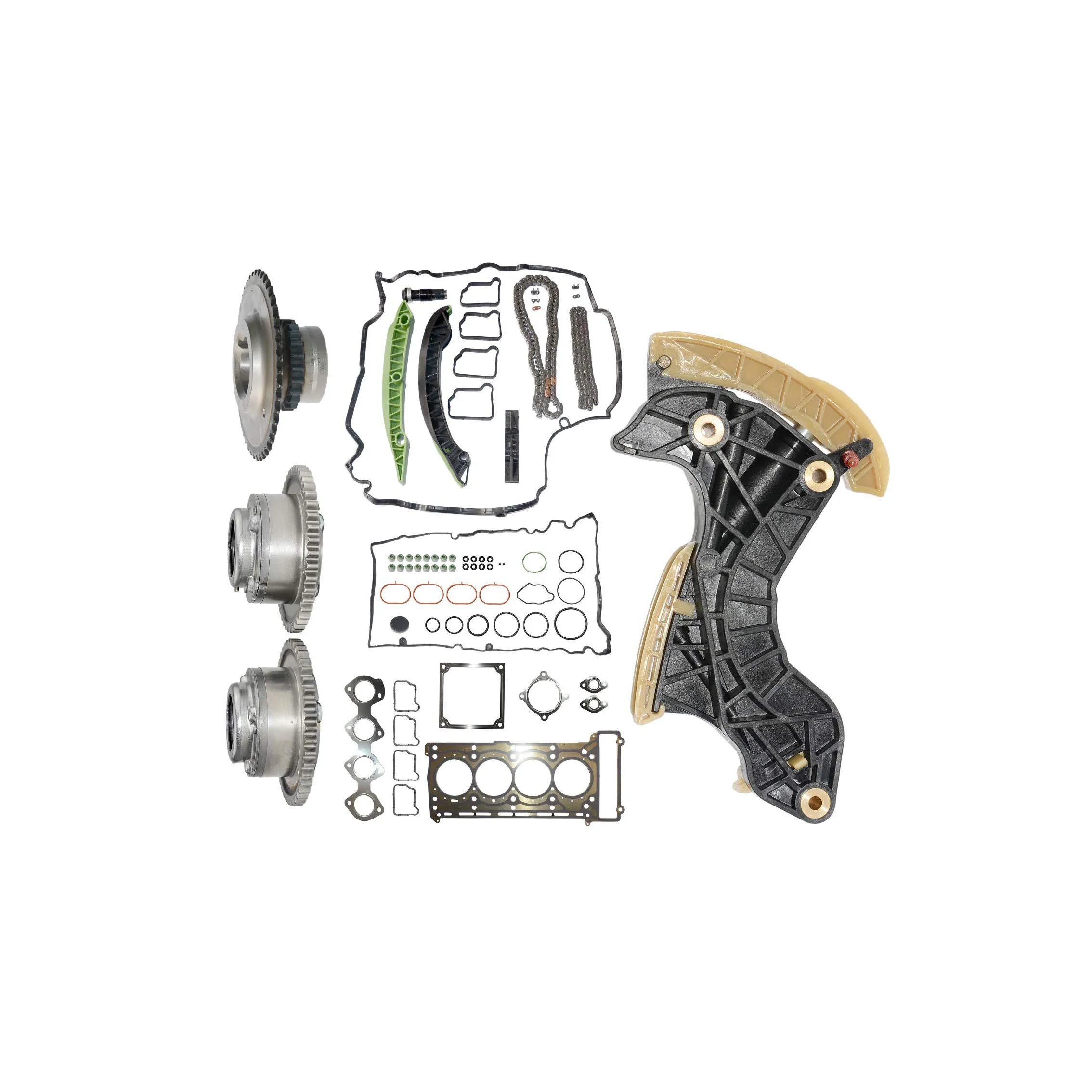 

2710503347 2710503447 2710301163 Timing System Chain Tensioner Kit Without Gear M271 W203 W204 E250 C250 SL 2710503347 for