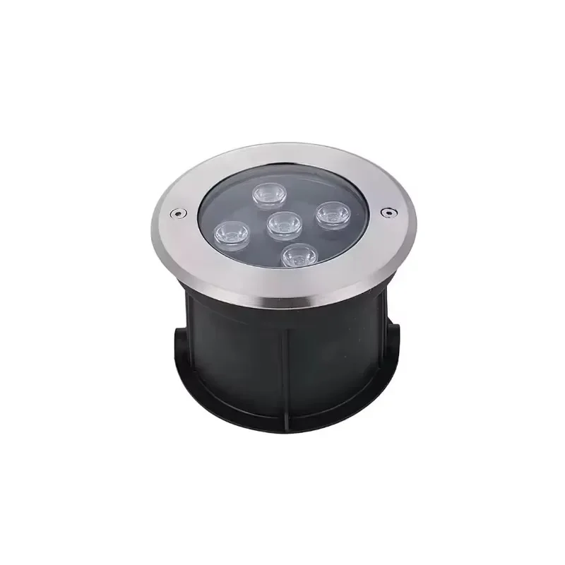 Outdoor Waterproof Light Emitting Diode Underground Light Inner Round Light Garden Ground Step Spotlight Embedded