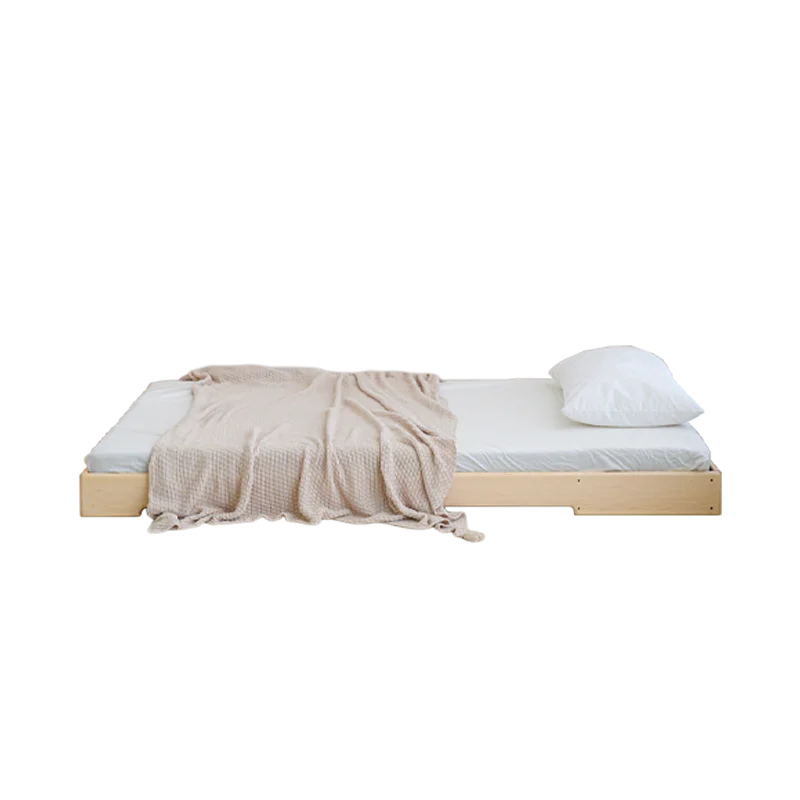 

Floating floor bed, Montessori floor bed, solid wood children's bed