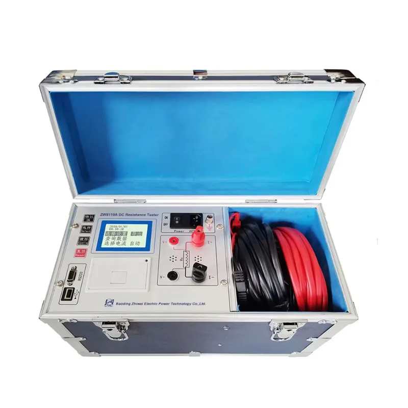 

ZW8110A 10A Transformer Winding Resistance Tester Dc Resistance Tester