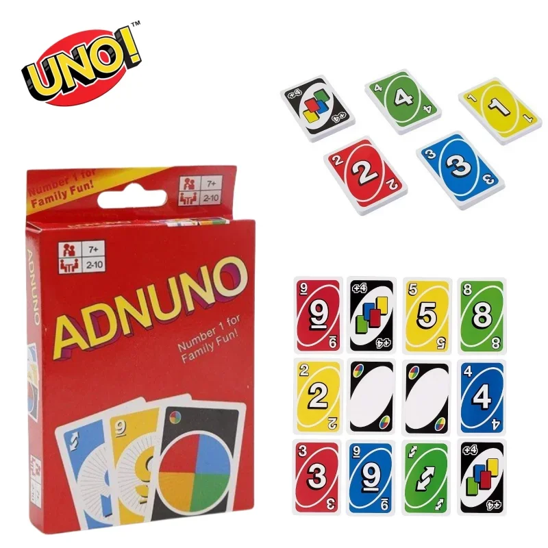 

UNO Card Game Standard Edition UNO Card Board Game Poker Multiplayer Interactive Leisure Party Parent-Child Party Puzzle Gift