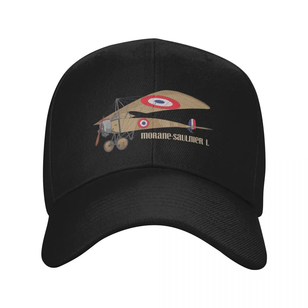 Morane-Saulnier Type L French WWI Parasol Wing Fighter Plane Gift Baseball Cap Brand Man cap Beach Bag Caps Women Men's