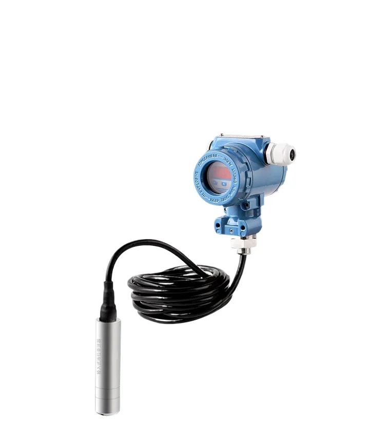 Supplied submersible level gauge, cable type, corrosion-resistant, static pressure type, fire water tank level gauge