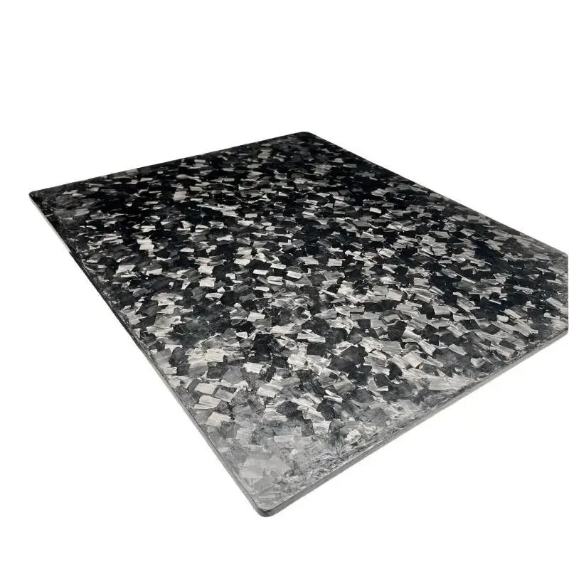 400x500mm Marble Texture Surface Carbon Fiber Plate Sheet Glossy Forged Carbon Fiber Plate CFK Carbon Sheet