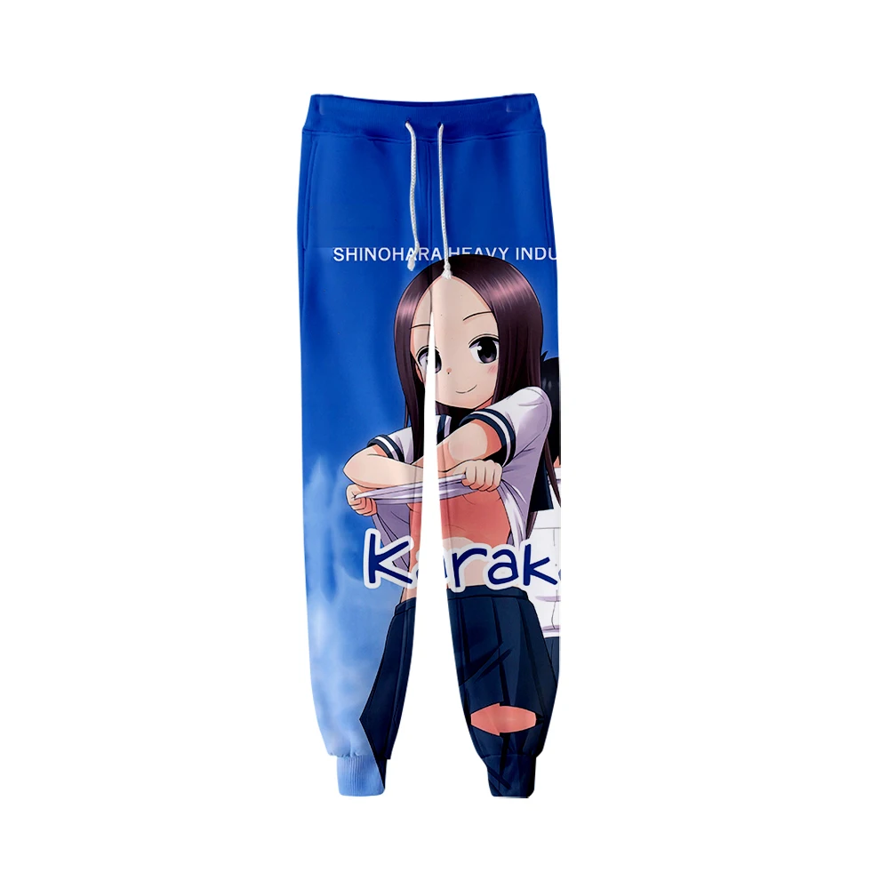 2022 Manga Teasing Master Takagi-san Pants 3D Trousers Jogger Pants Women Men Sweatpants Harajuku Streetwear Anime Long Pants