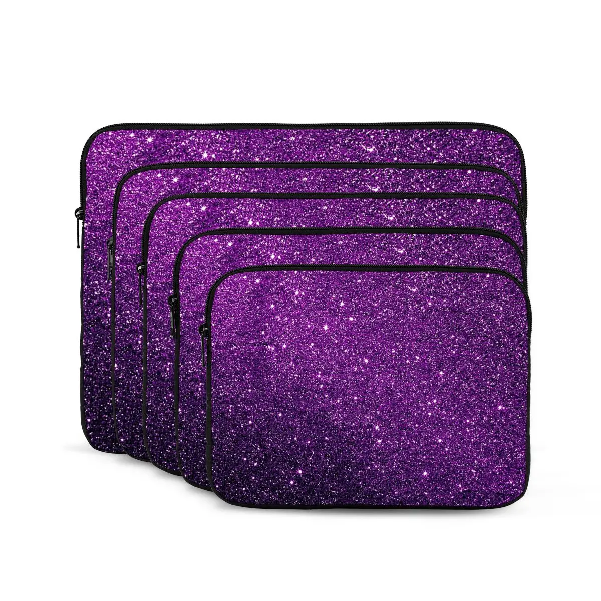 

Градиентный фиолетовый блестящий узор, сумка для ноутбука, чехол для ноутбука, чехол для ноутбука, противоударный чехол для планшета, сумка