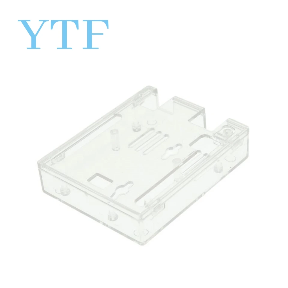 Black ABS Plastic Case Shell Transparent Box for Arduino UNO R3