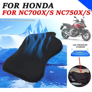 Motorcycle Accessories Shock Absorption Gel Seat Pillow Cover Relief Pressure for Honda NC750X NC700X NC 700 XS NC 750 XS 8 Main Sales Seat Gel NC 750X - №3