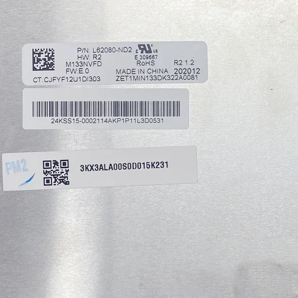 M133NVFD R2 LCD Touch Display matrixpaneel Scherm 1920X1080 FHD