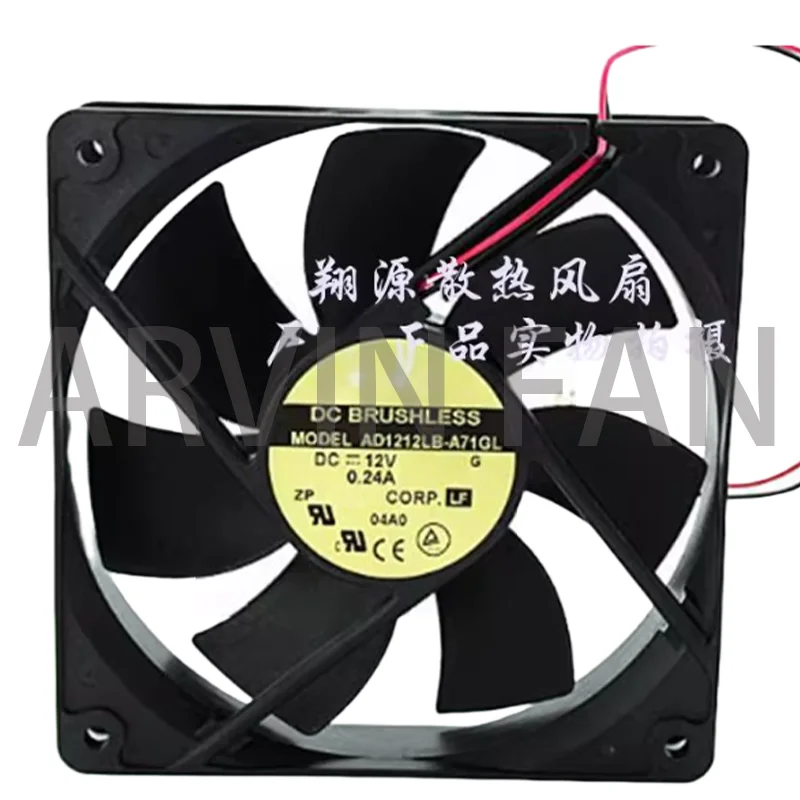 

Совершенно новый AD1212LB-A71GL 12 В 0,24 А 12 см 2-проводной охлаждающий вентилятор