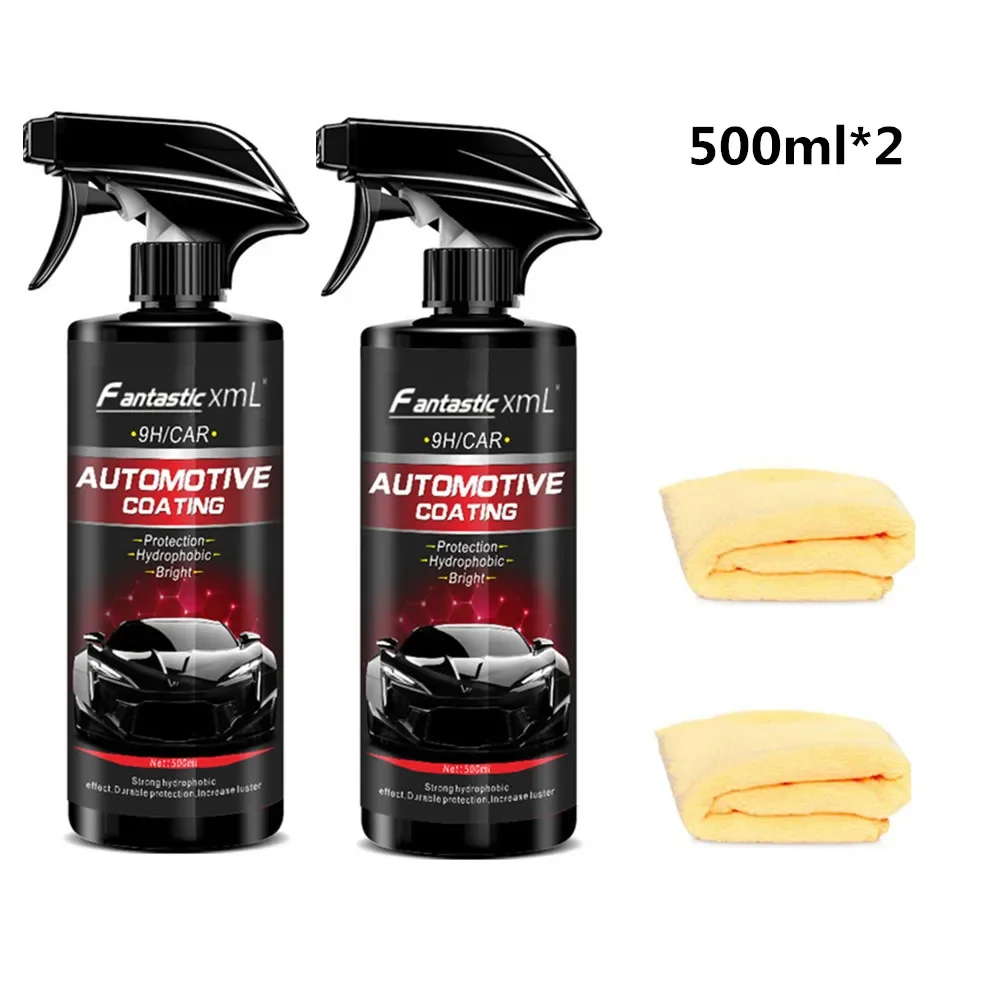 

Ceramic Car Coating 1000ML 9H Nano Liquid Glass Plated Crystal Hydrophobic Waterproof Polishing Paint Hardness Car Polish Wax