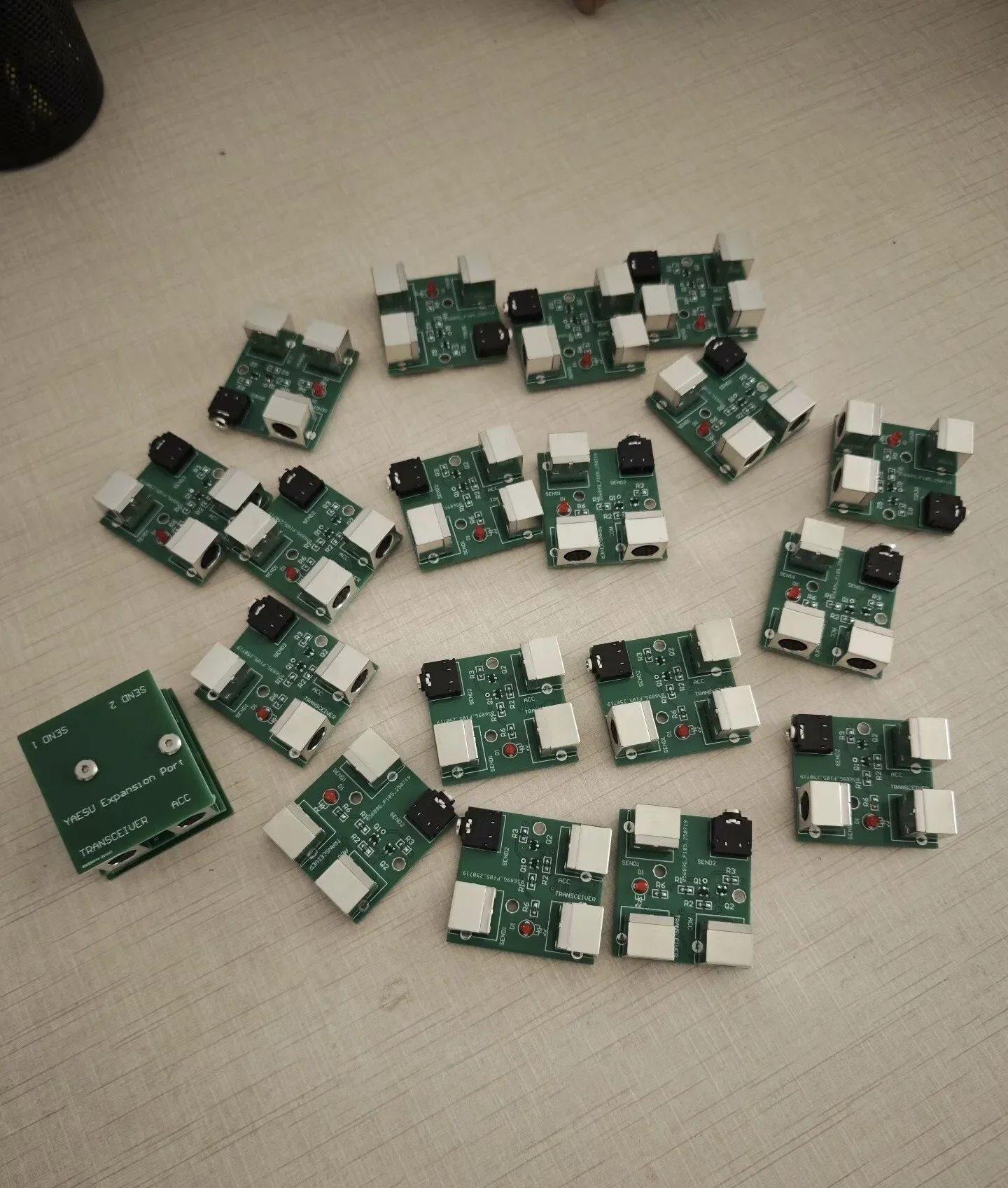 For Shortwave Radio ACC TUNE Interface Expansion Board, HF Transceiver Extension Accessory