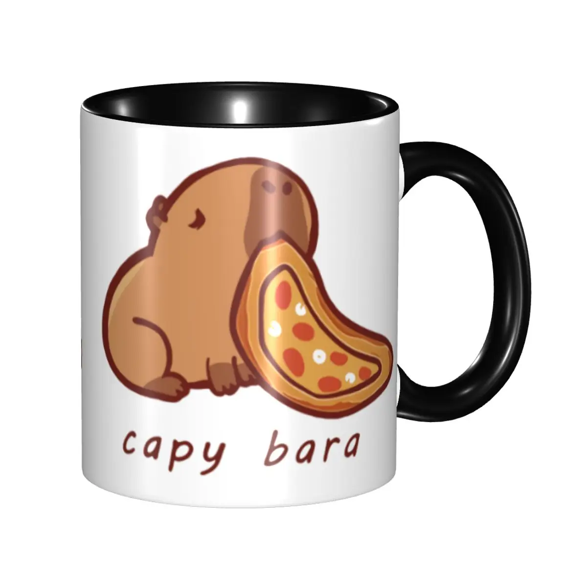 

Cartoon Animal Pets Capybara Mug Custom Coffee Ceramic Mug Creative Gift