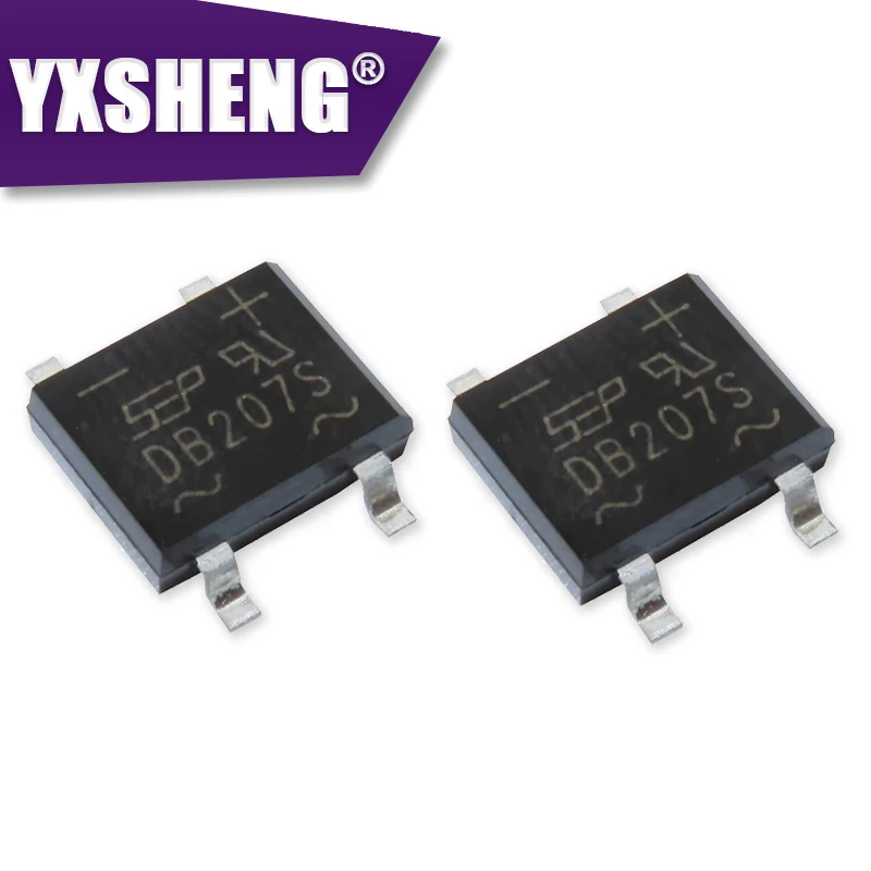 10PCS SMD Bridge Rectifier MB6S MB6F MB10S MB10F ABS10 DB107S DB157S DB207S SOP-4 DB107 DB157 DB207