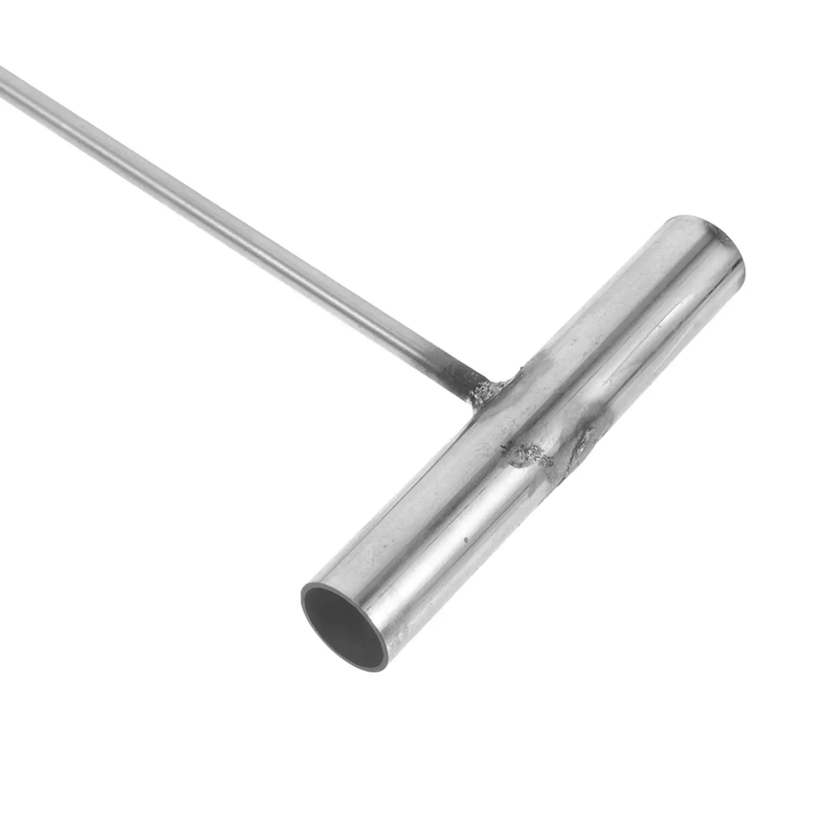 Stainless Steel Manhole Cover Hook T-Shape Heavy Duty Lifting Tool for Septic Tank Covers Storm Drains Grates Pallets Municipal