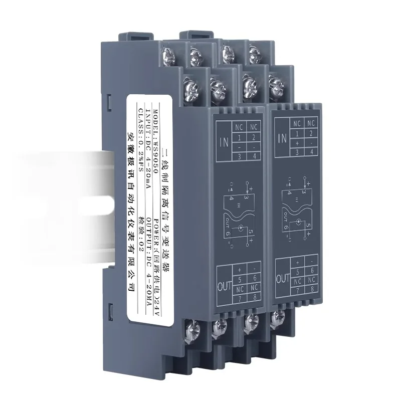 

WS9050 thermistor temperature transmitter signal conditioner PT100 sensor input signal isolation