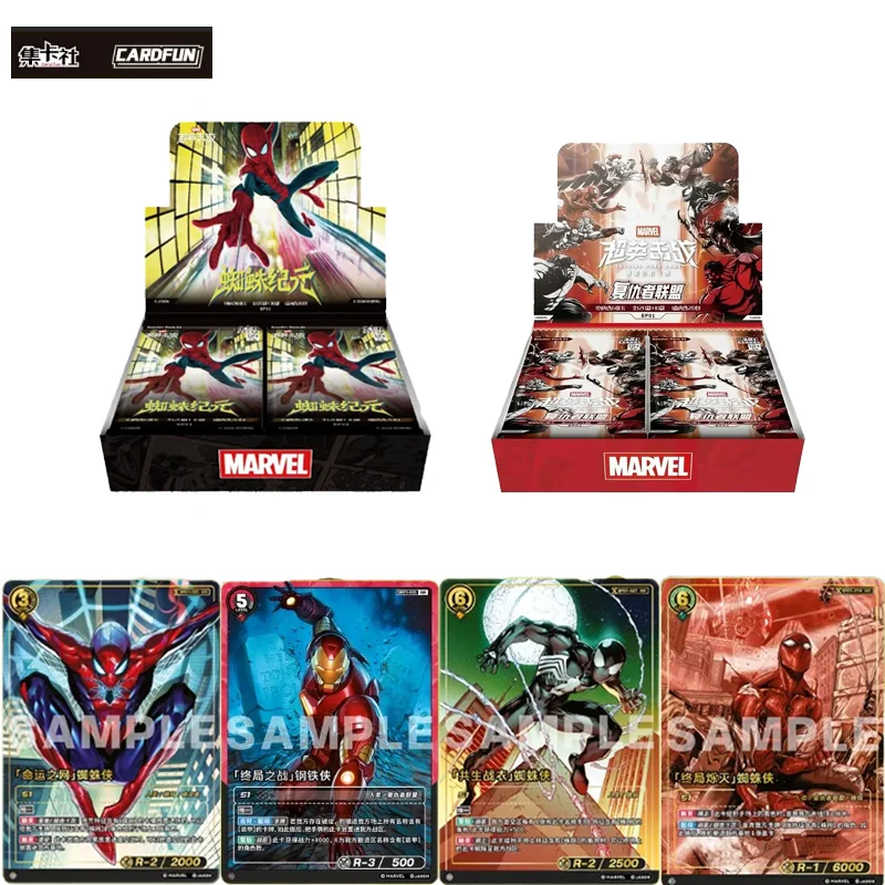 marvel-supereroi-pacchetto-speciale-supplementare-di-carte-originali-spider-epoch-sp01-tcg-gioco-di-carte-collezionabili-battaglie-giocattoli-carte-regali