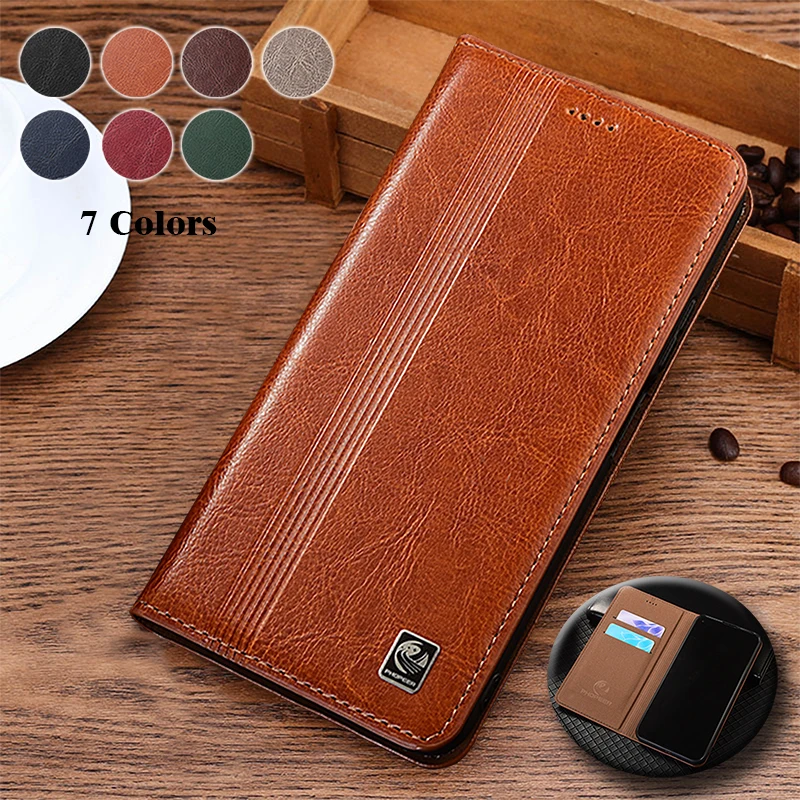 

Genuine Leather For Apple iphone X XS XR 11 12 13 14 15 16 16e 17 Pro Max Plus Air Mini Vertical Line Pattern Of Flip Cover Case