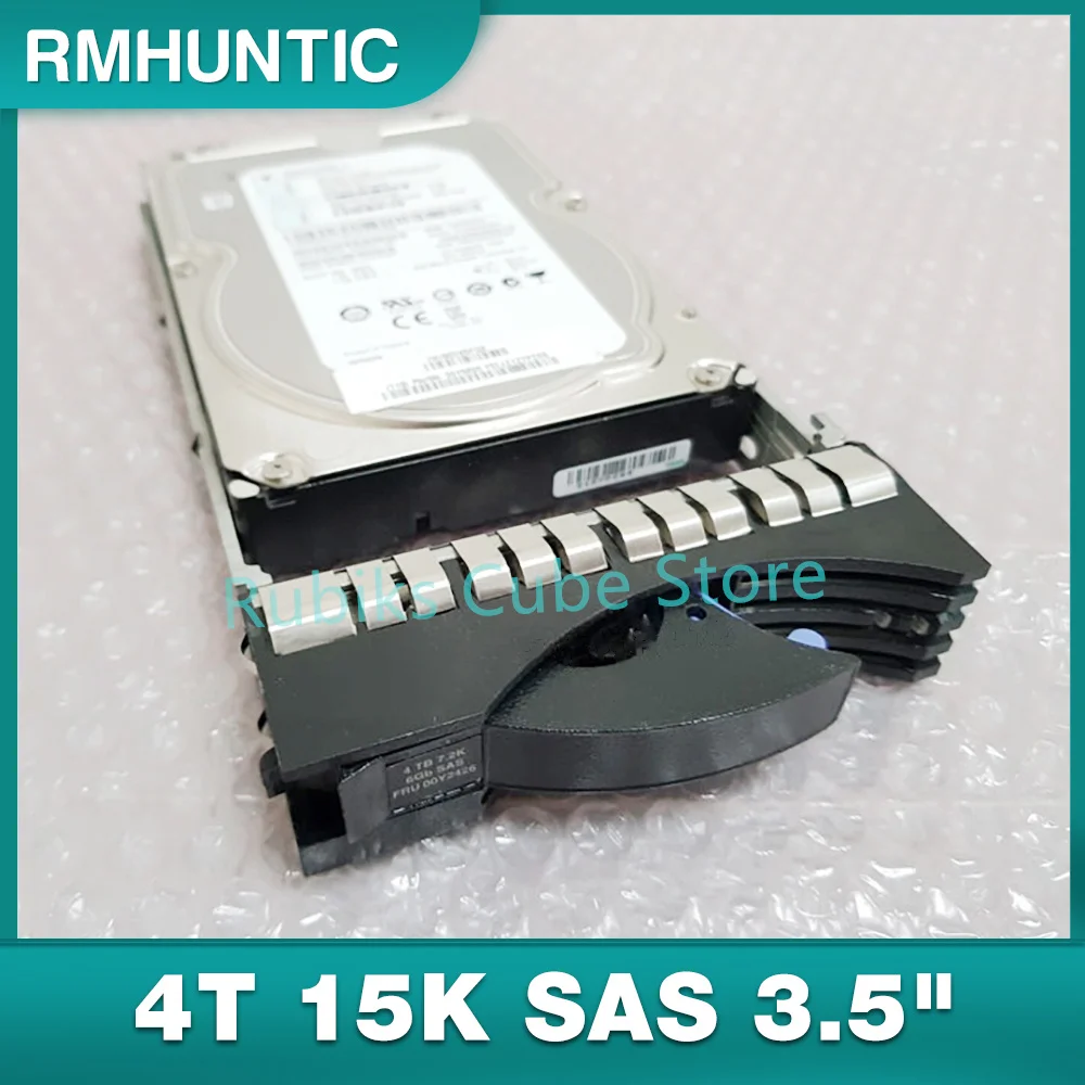 

For IBM Hard Disk V3700 V3500 00MJ129 00Y2426 00Y2475 4T 15K SAS 3.5"