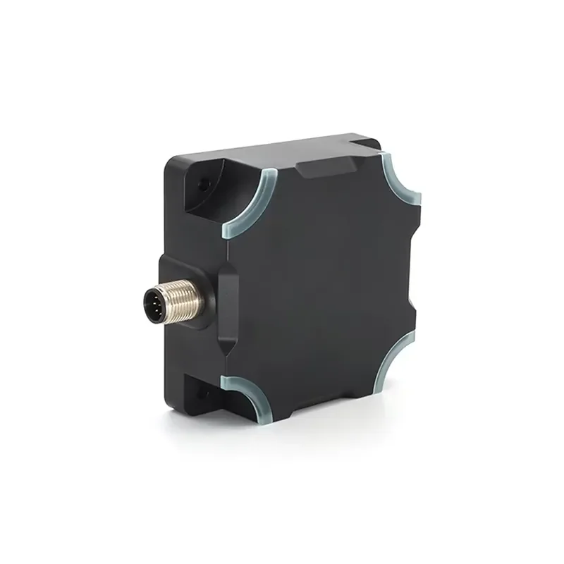 

KRONZ RFID Square HF Reader Write Head 13.56MHz with TCP IP Port LED Display 5Pin M12 A Coded Male Connector HF Read Write