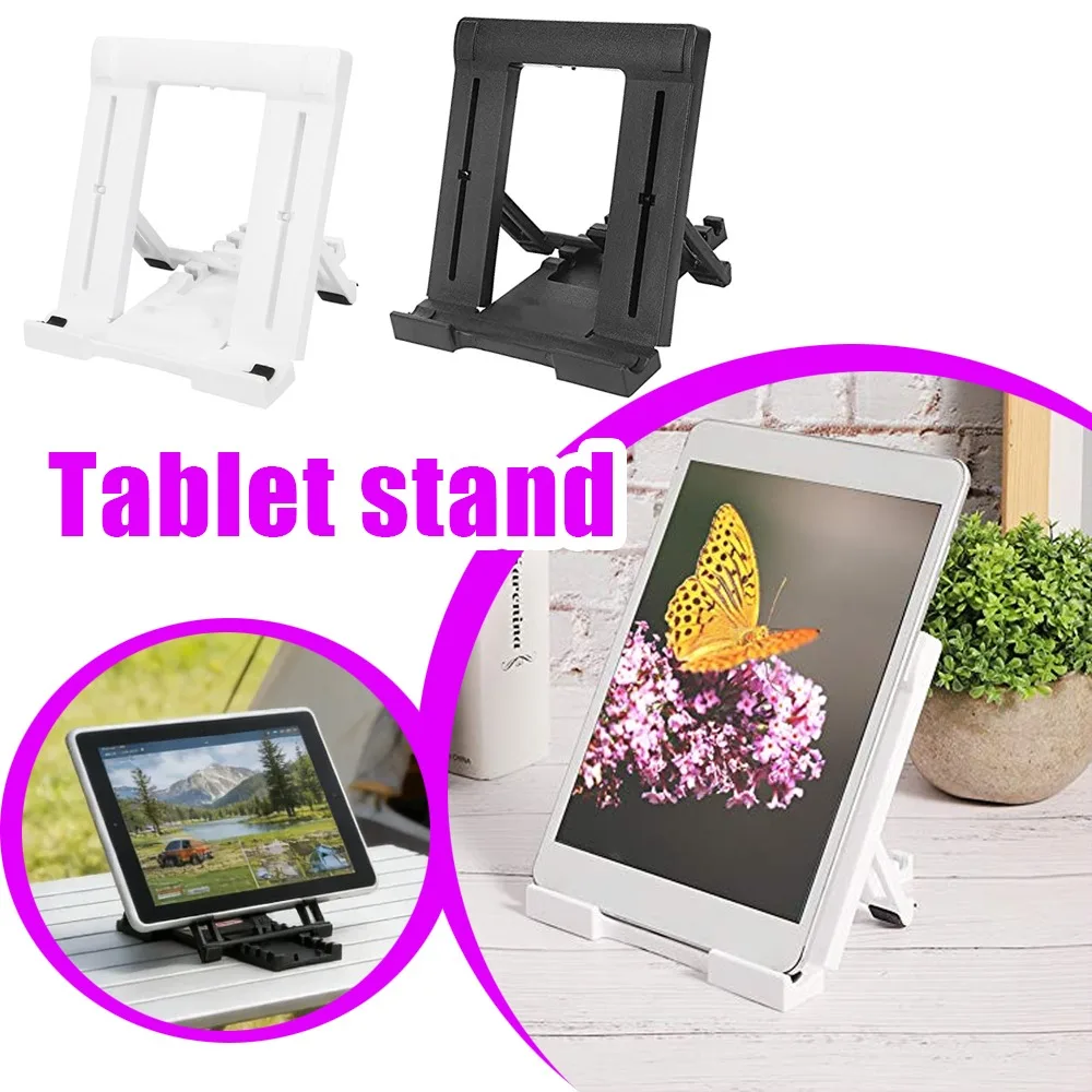 

Mobile Phone Bracket Plastic Anti-slip Tablet Bracket 7-10 inch Desktop E-reader Holder For Tablet Phone Mobile Phone Supplies