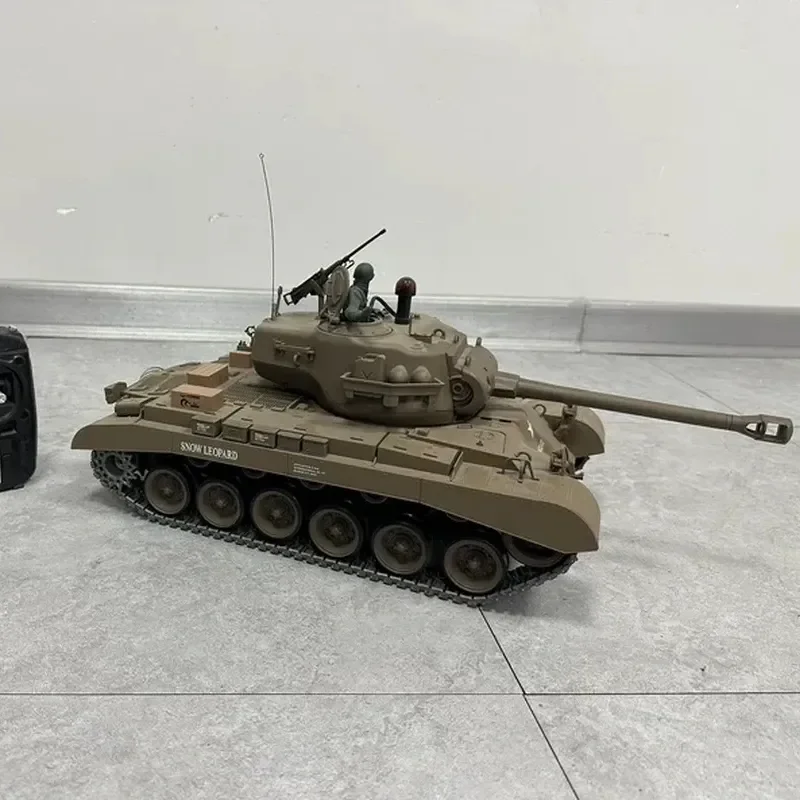 Henglong américain M26 Pershing 52 cm grand modèle de char lourd télécommande char de combat jouet pour garçons cadeau de Simulation éducatif