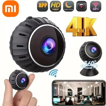 Xiaomi X10 inteligentna Mini kamera WiFi 4K 1080P kamera bezpieczeństwa w domu niania elektroniczna Baby Monitor wideo w pomieszczeniach rejestrator z detekcją ruchu nowość