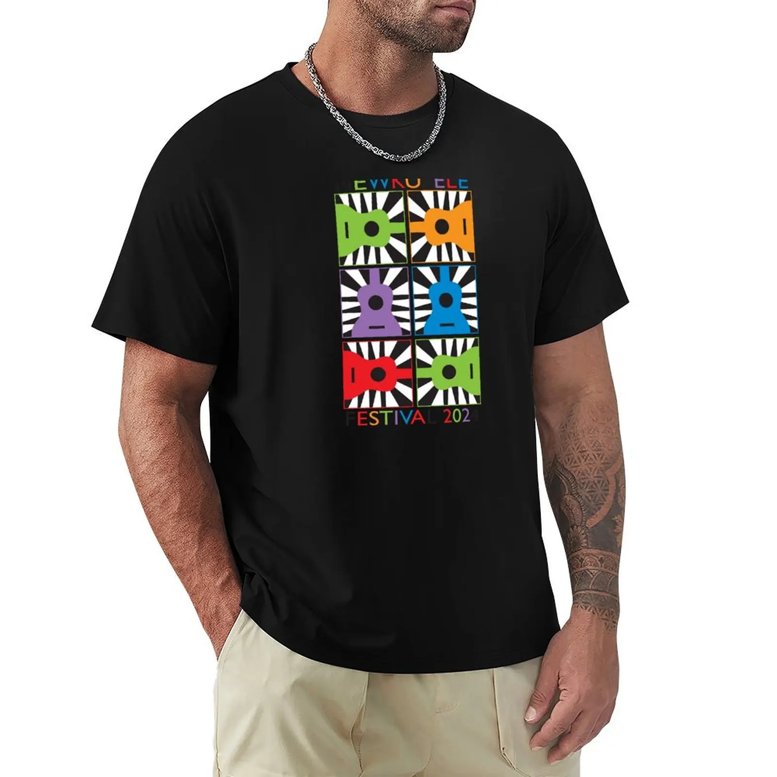 

Six is better than one ukulele T-Shirt hippie clothes kawaii clothes Luxury man blue lock men workout shirt