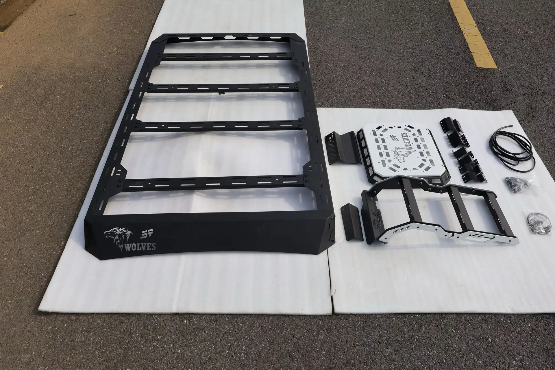 Car Roof Rack Set for JETOUR T2 Traveler - Side Ladder & Roof Platform Included