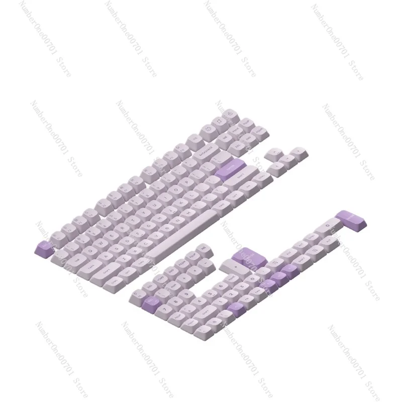 

GemPBT five-sided sublimation keyboard keycaps mSA highly customized keycaps original keycaps complete set