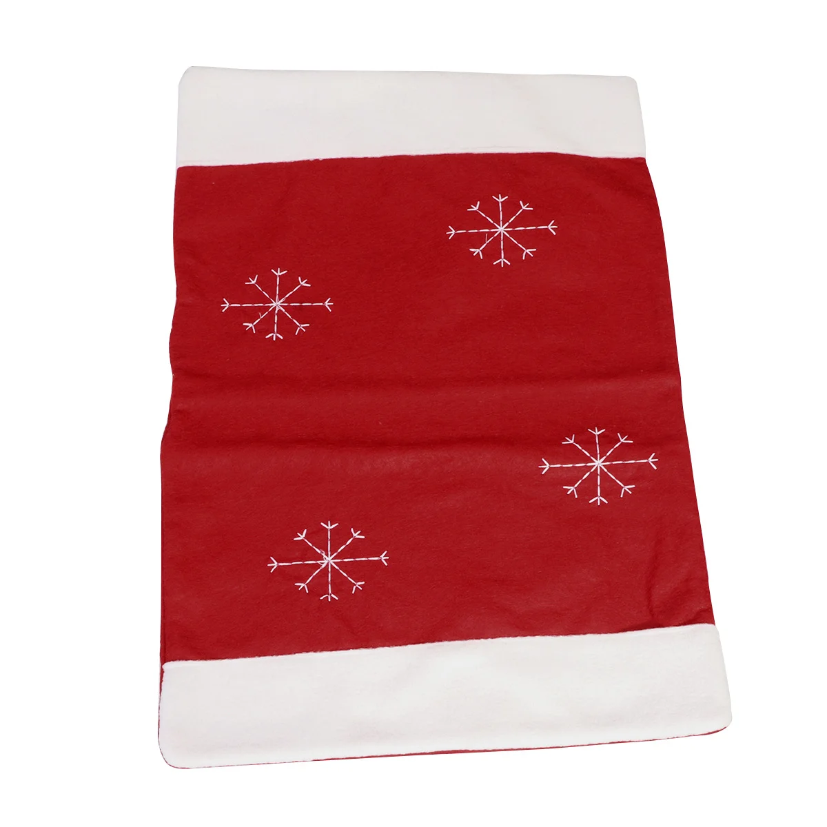 

Snowflake Christmas Placemat 4 Units Protective Table Mat Non-Slip Holiday Dinnerware Pad Reusable Washable Table Accessory