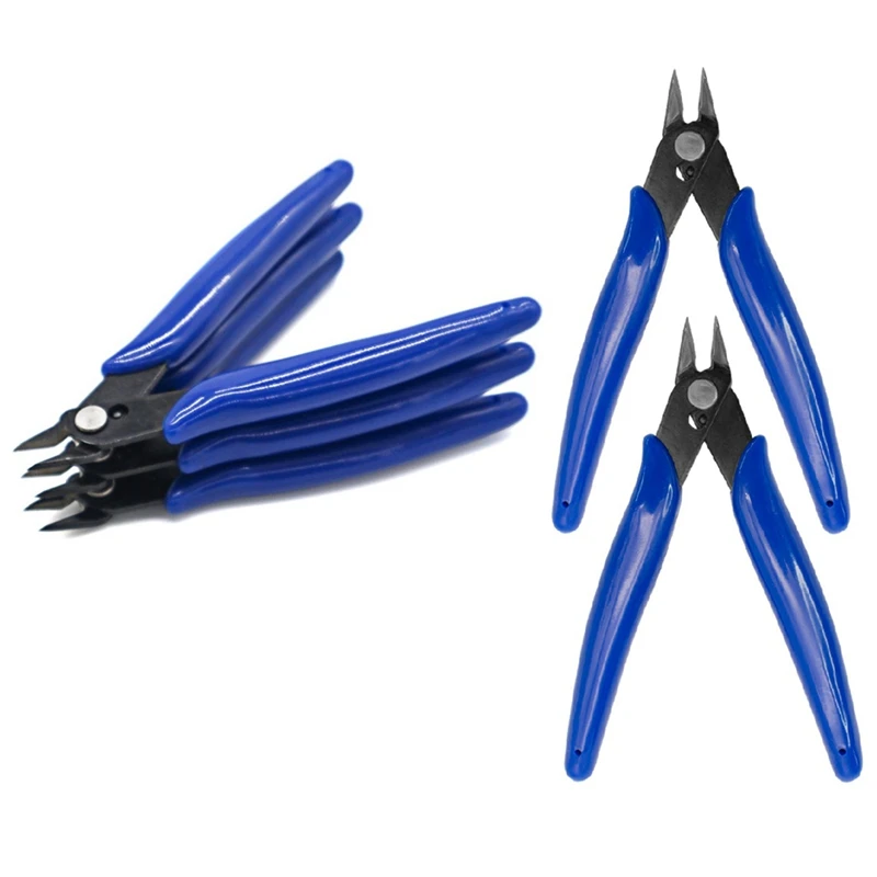 5PCS Model Plier Wire Plier Cut Line Stripping Pliers 170 Cutting Plier Wire Cable Cutter Side Snips Flush Pliers Tools