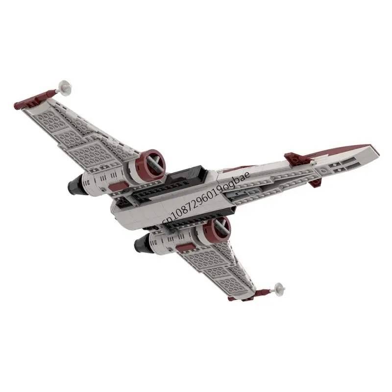 Nowy zestaw 435 elementów, słynny model myśliwca gwiazdowego Z-95 z filmu Star Wars, kreatywne pomysły DIY, zabawka dla dzieci, prezent urodzinowy, świąteczny, puzzle na zamówienie.